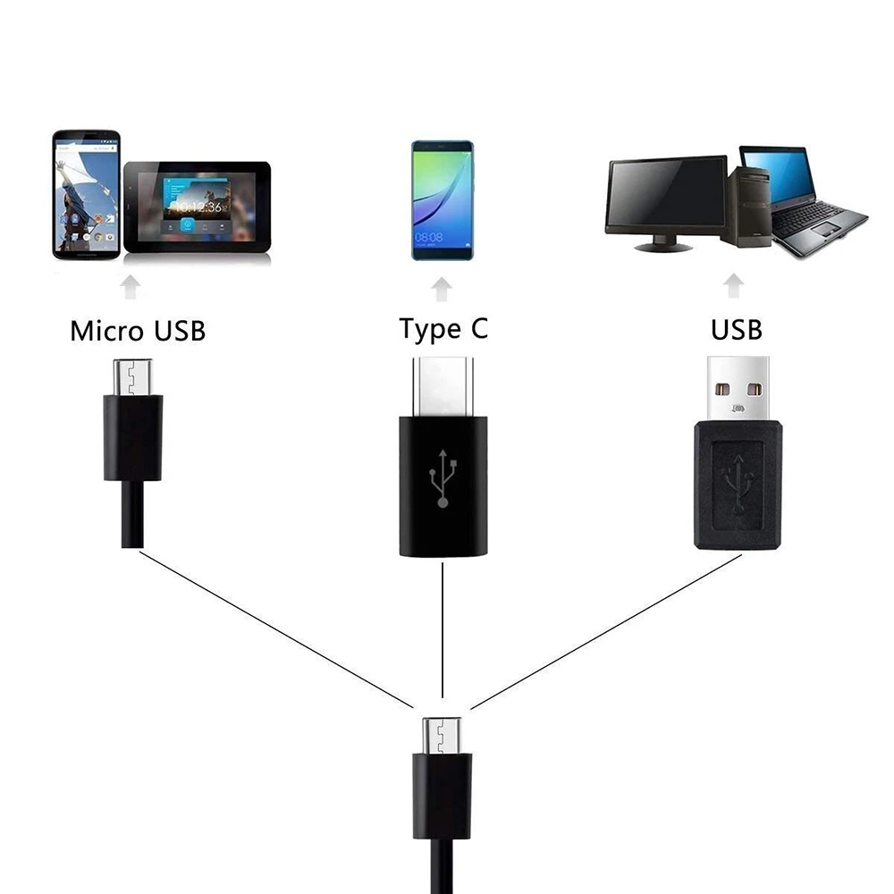 1080P HD Android endoscope Camera 8mm 2MP USB USB Borescope Tube 1M 2M 5M Snake Mini Cameras Micro Camera 8 leds For Android PC
