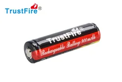 2pcs TrustFire 3.7V Li-ion 14500 Rechargeable Battery 900mAh Real Capacity Lithium Battery with Protected PCB
