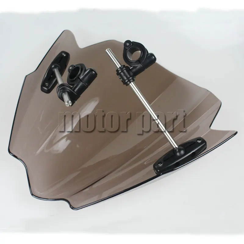 Para-brisa de motocicleta, para suzuki gladius 2009 sfv650 abs b-king gsr750 gsr750z, defletores de tela de para-brisa, fumaça 10 11 12 13