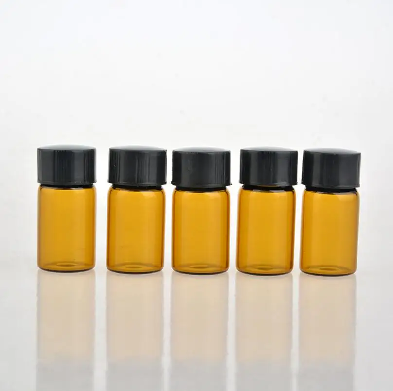 Wholesale 3ml Empty Glass Mist Perfume Bottle With Screw Cap, Glass Perfume Vials Sample Hot Sale