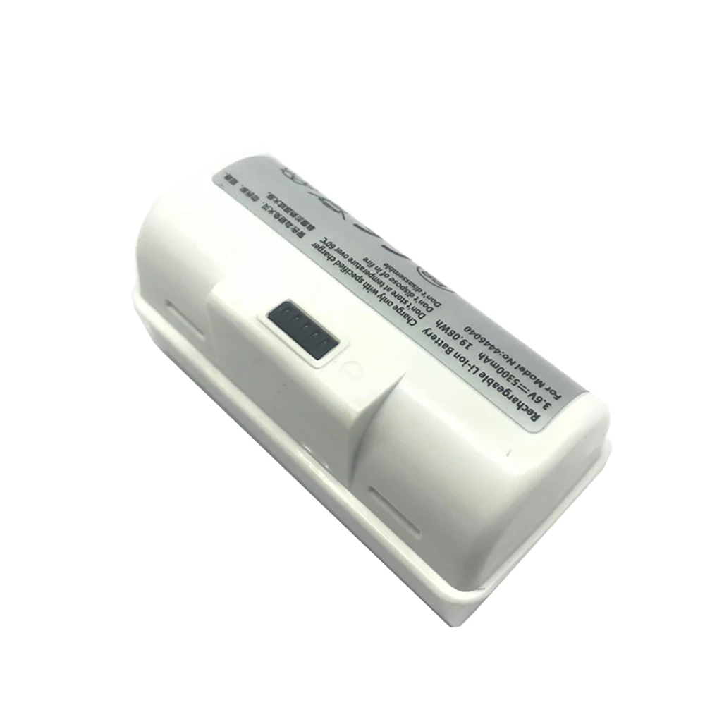 2 قطعة بطارية عالية الجودة 3.6 فولت 5300 مللي أمبير بطارية ليثيوم أيون 4446040 استبدال البطارية ل iRobot برافا جيت 240 الطابق التطهير روبوت BC674