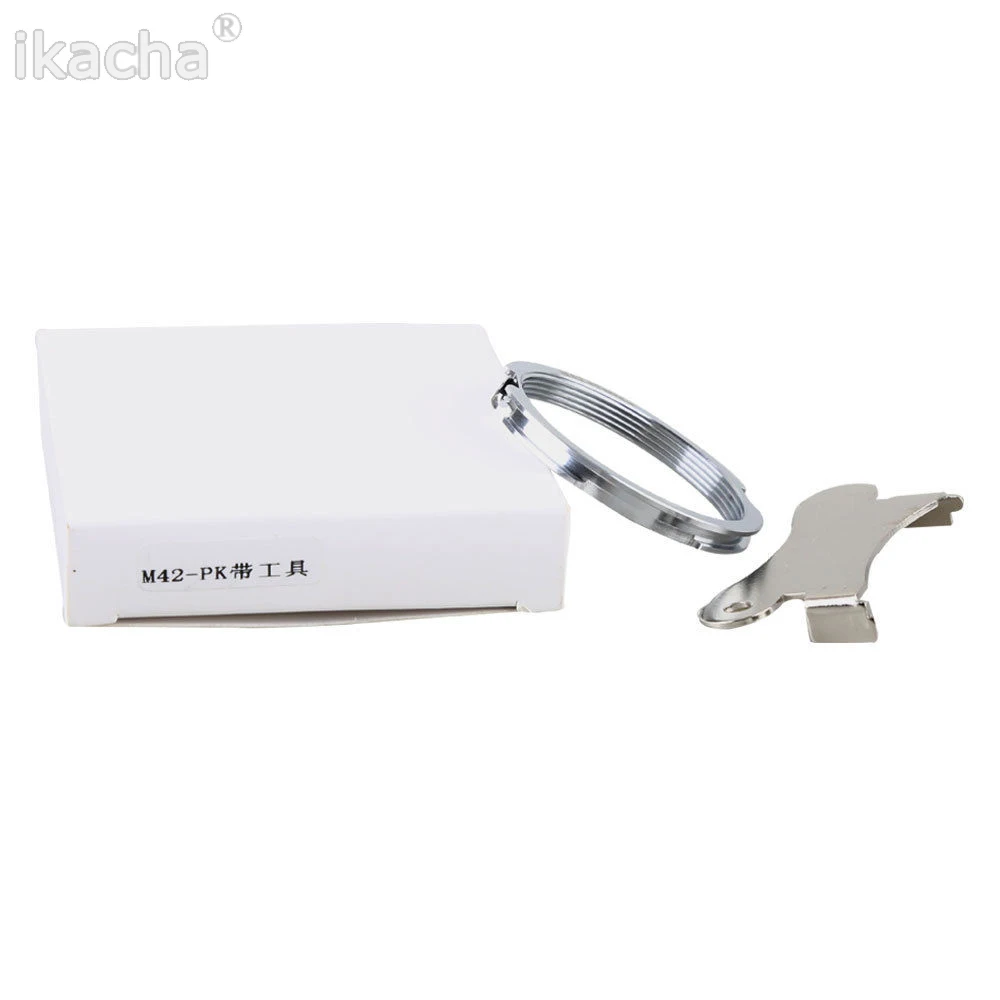 M42 عدسة جبل Adpater التركيز إنفينيتي محول حلقة ل PK بنتاكس 42 مللي متر K10D K20D K200D كاميرا عالية الجودة