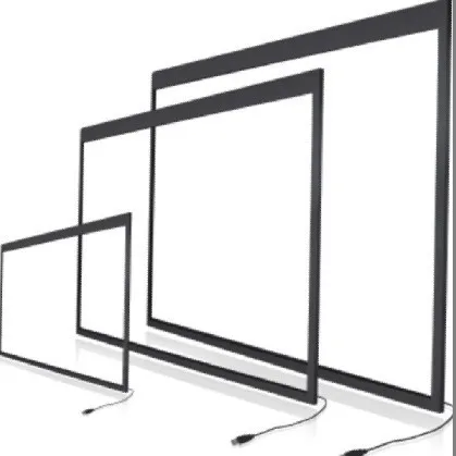 80 inch 6 points touch IR Touch Screen Panel Kit , Multi Touch Screen Overlay Kit with Light weight and easy to install