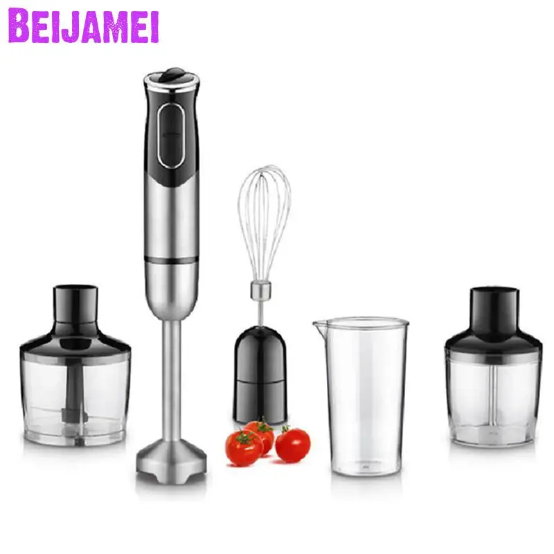 Beijamei High quality 2 speeds electric food blender mixer kitchen detachable hand blending egg beater for sale