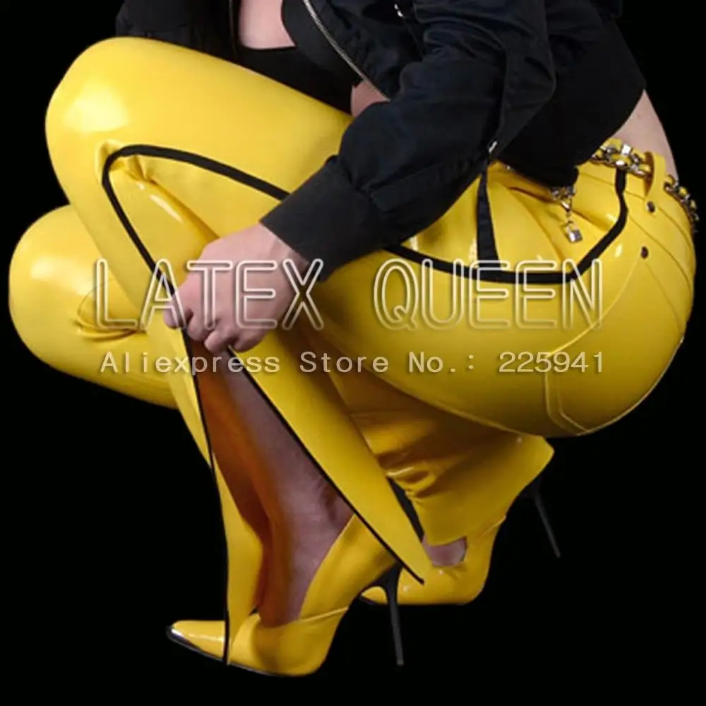 rubbe latex pants