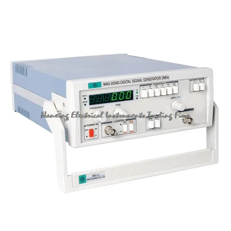 

Fast arrival MAG-203AD digital frequency signal generator signal source Audio signal source signal generator 0.1Hz-2MHz