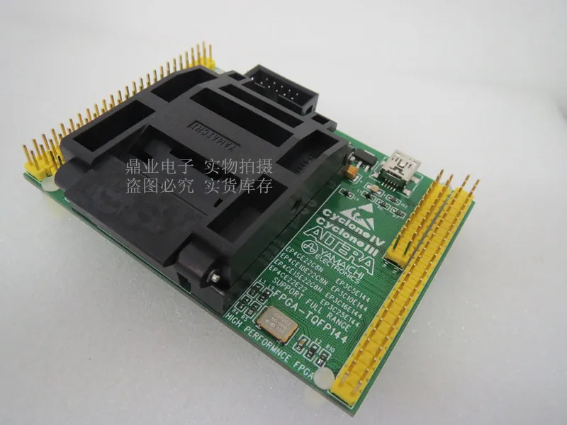 

EP3C5/10 EP3C16/25 EP4CE6/10 EP4CE15/22 TQFP144 YAMAICHI IC Burning seat Adapter testing seat Test Socket test bench in stock