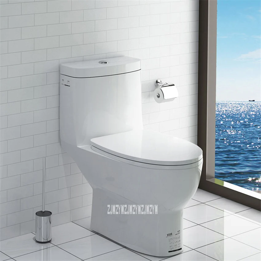 High Quality AE1029 Bathroom Ceramic Toilet Small Household Toilet Pumped Siphon Deodorant One-piece Toilet 3/6L 305/350/400mm