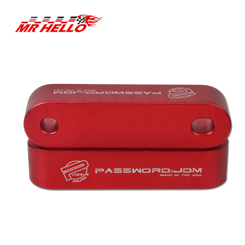 Jkdreamer lingote de capô de alumínio, conjunto risers espaçadores para 88-00 honda civic crx/90-01 para acura integrado