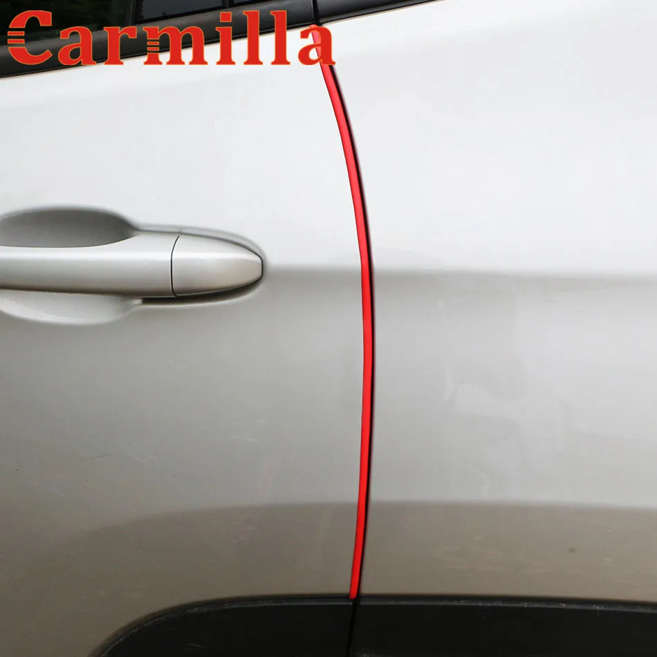 5m Car Door Edge Scratch Guard Protector Strips Stickers Doors Strip for Hyundai Verna Solaris for Kia K2 for Audi BMW Suzuki