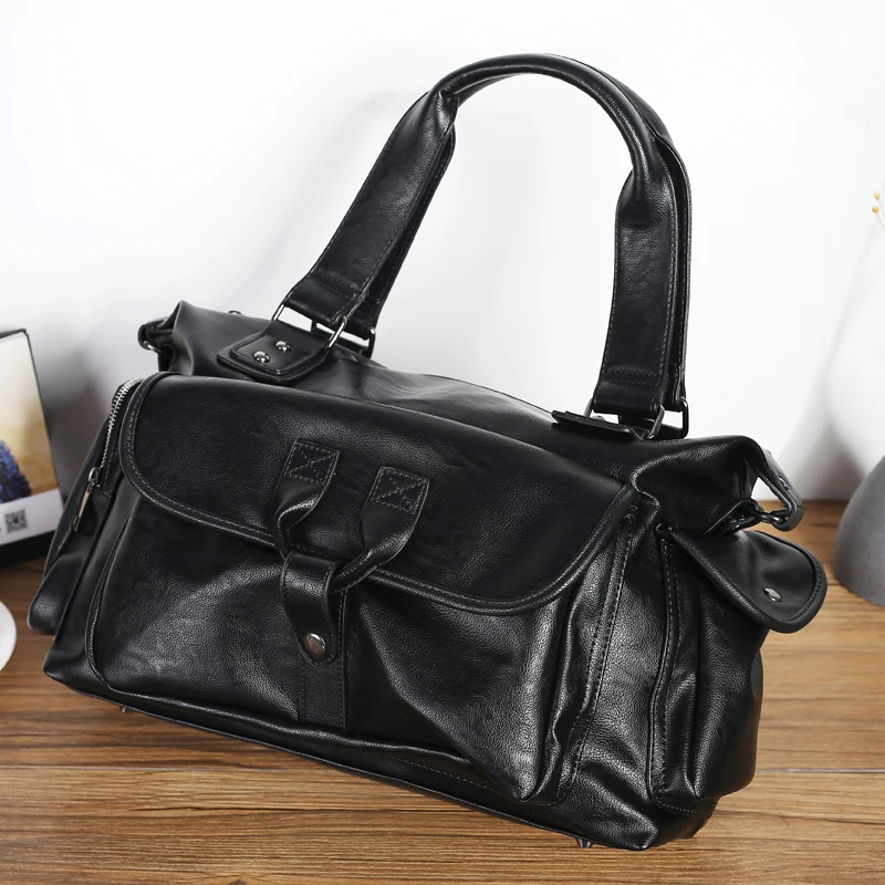 Business Men Travel Bags Large Capacity Brand Casual Black Travel Handbags High Quality Man Shoulder Bags High capacity