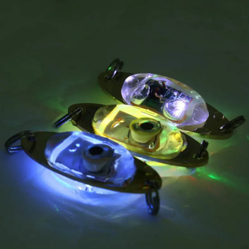 

Outdoor Fishing Light 6 cm/2.4 inch Flash Lamp LED Deep Drop Underwater Eye Shape Fishing Squid Fish Lure Light 1PC