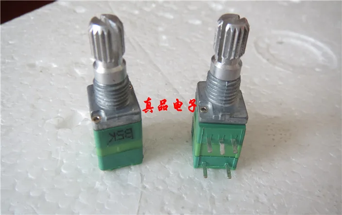 

[VK] ALPHA Taiwan imported type 09 precision single with switch B5K potentiometer handle length 15MM switch