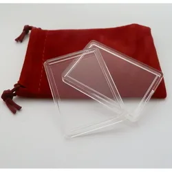 1 Piece Hard Plastic Airtite Cases Square Plastic Holder Box for 1 OZ Bullion Silver Bar or Gold Bar