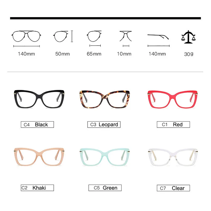 Women Metal Legs Designer Optical Eyeglasses Prescription Rim Spectacles for Women Eyewear Glasses Frame Fashion Styles