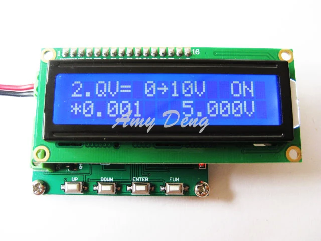 4-20mA / 0-10V current and voltage generator source transmitter