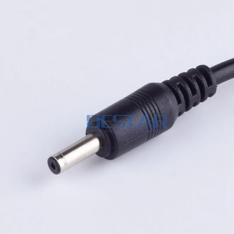 USB A DC 3,5mm/1,35mm 5 voltios DC Barrel Jack Cable de alimentación tipo M 1m 3 pies