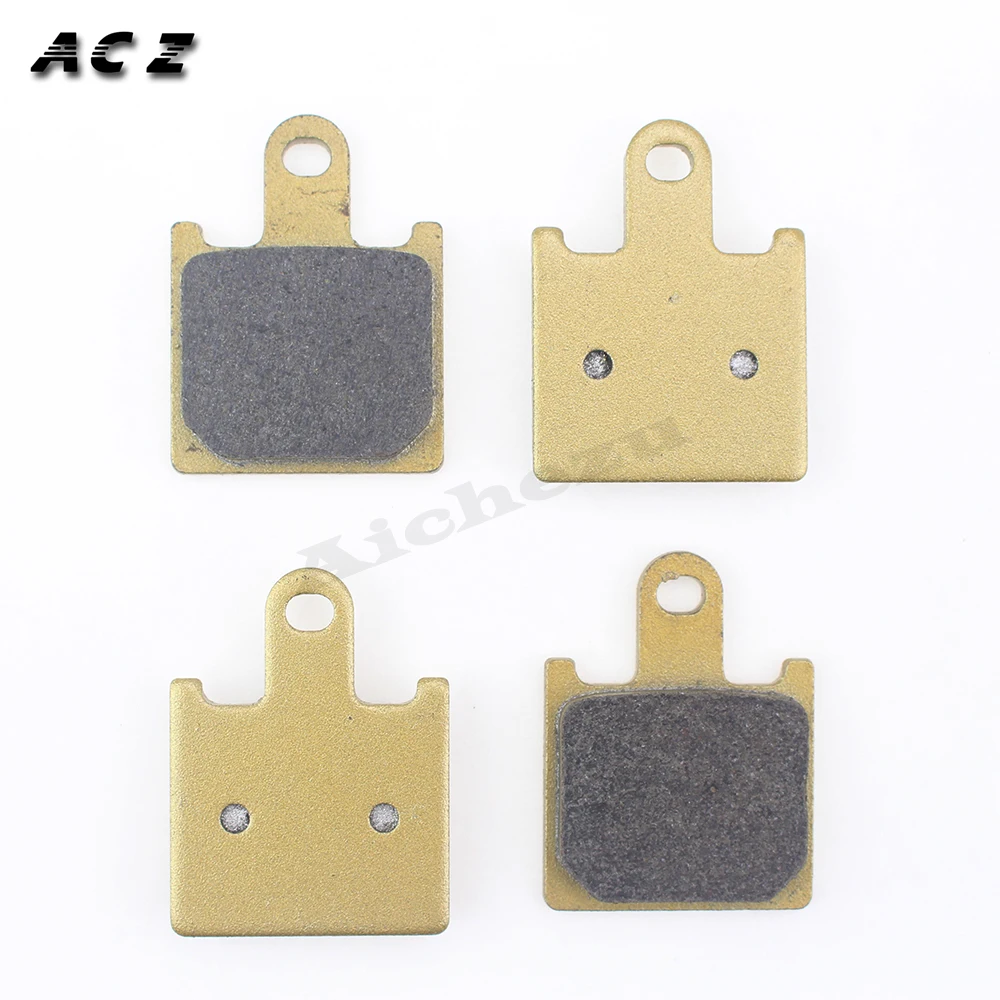 ACZ Motorcycle Front Caliper Brake Pads Set Disc Brake Pad For KAWASAKI ZR6R 07-15 Z750R 11-12 Z1000 GTR1400 ZZR1400 06-15