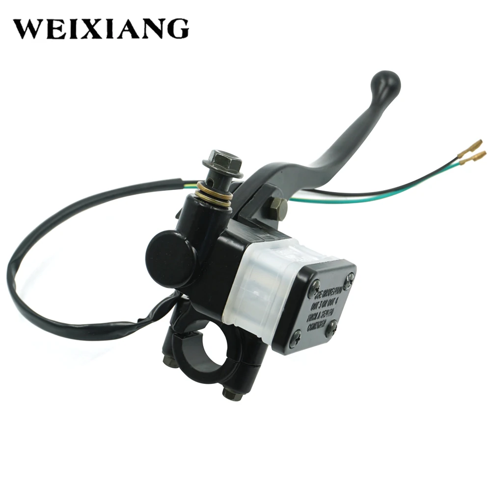 22mmCable Hydraulic Brake Clutch Master Cylinder Reservoir Levers Universal Motorcycle ATV Motorbike Handle For Honda For Yamaha