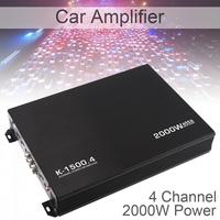 12V 2000W Universal 4-Channel Audio Stereo Bass Speaker Car Audio Amplifiers Subwoofer Car Audio Amplifiers