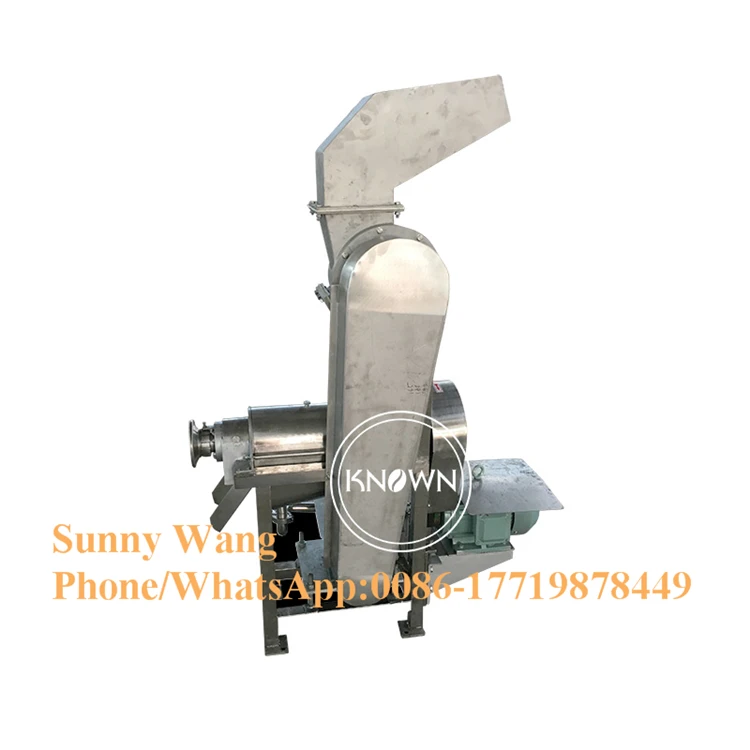 

500kg/hour Automatic New Type Fruit Juice Machine Including Crushed Parts