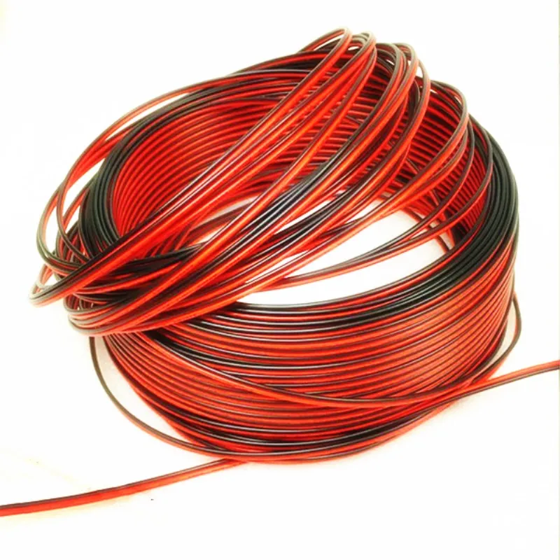 100m 200m 300m 500m 590m  20awg 985ft  Extension Cable Wire Cord for Led Strips Single Colour 3528 2835 5050 5630