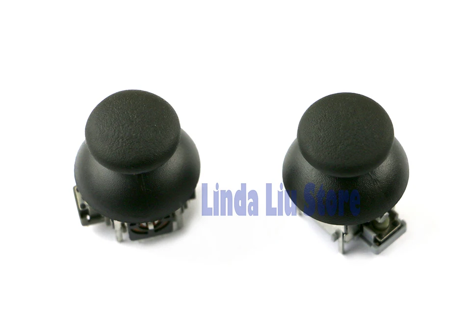 ChengChengDianWan 100pcs=50sets 3D Analog Joystick + 3D Rocker Joystick Cap Shell Mushroom Caps small hole for PS2 Controller