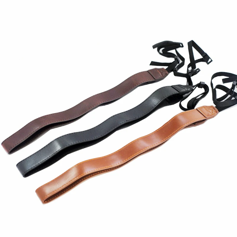 New PU Leather Neck Shoulder Sling Belt Camera Strap for Sony A580 A560 HX300 HX400 H400 A99 A77 HX200 A65 A57 NEX5T NEX6