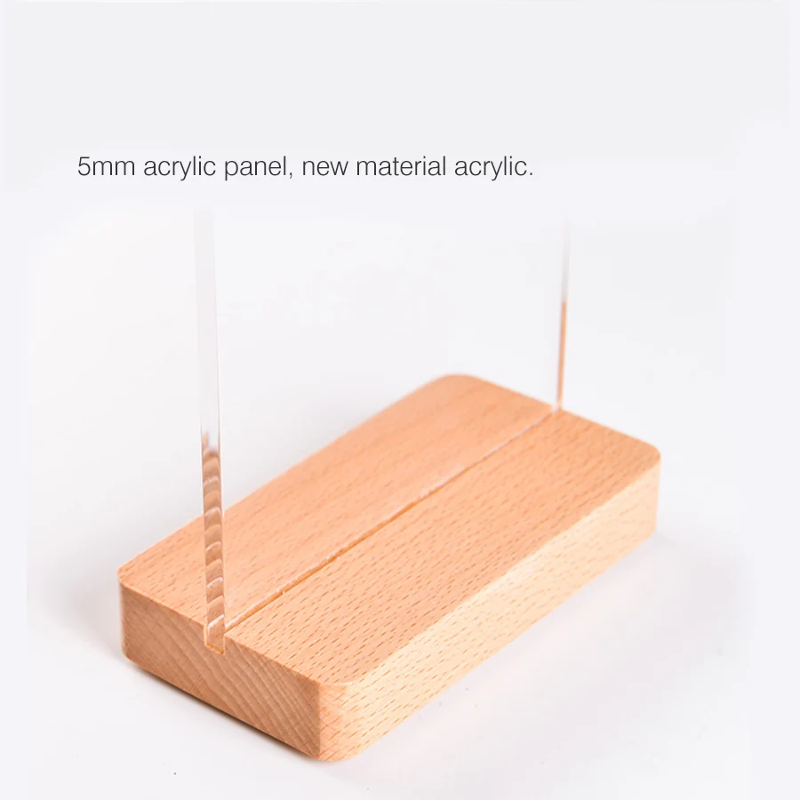 A5 210*148mm Acrylic Restaurant Table Menu Sign Holder Display Stand With Poster Menu Paper Frame