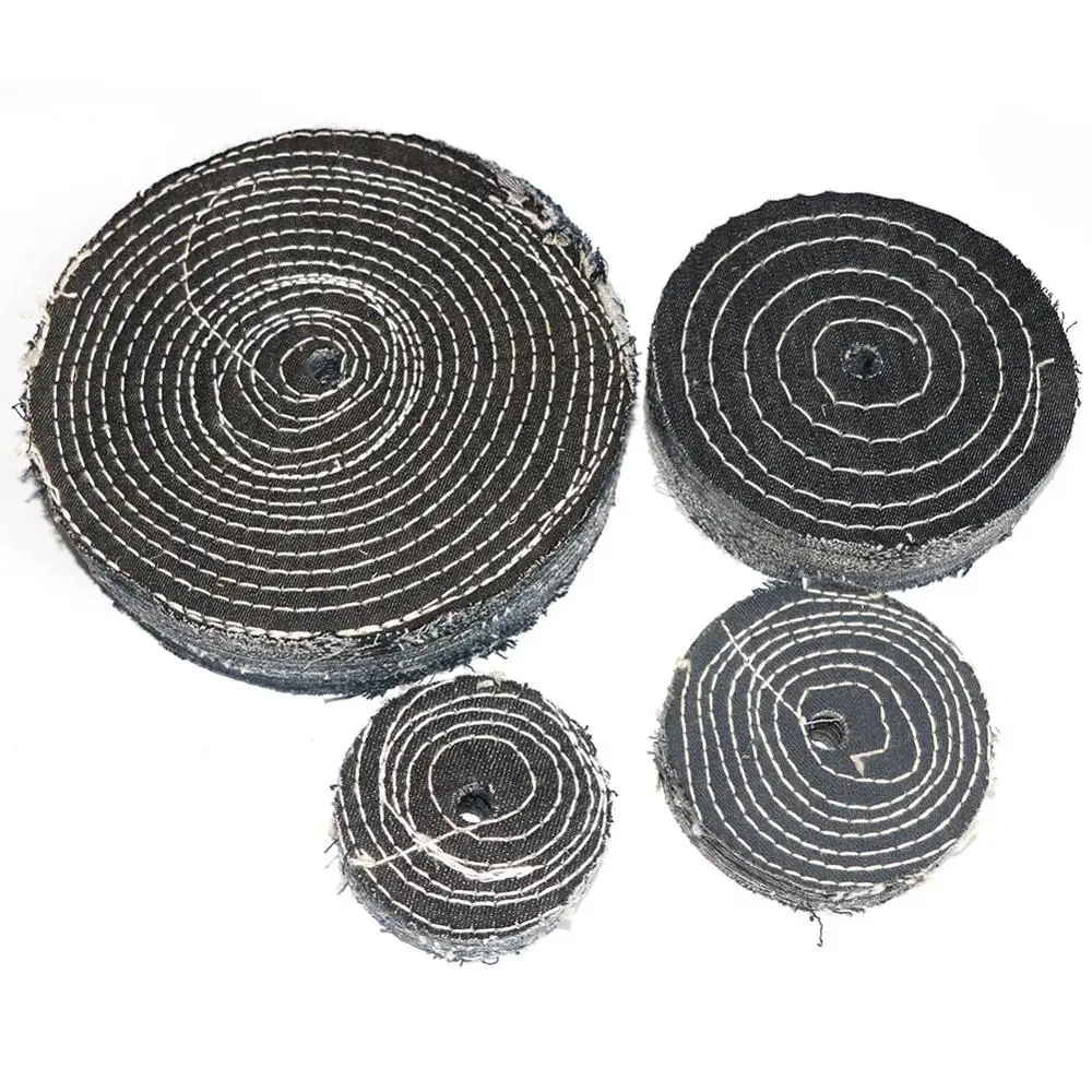 

4~12 Inch Cowboy Cloth Polishing Wheel Denim Buffing Grinding Dics for Stainless Steel Metal Polishing 1Pc