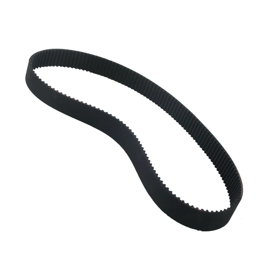 1PC HTD 5M Black Timing Belt 695/700/710/715/720/725/730/735/740/745/750mm Pitch Length 10/15/20/25/30mm Width Pulley Belt