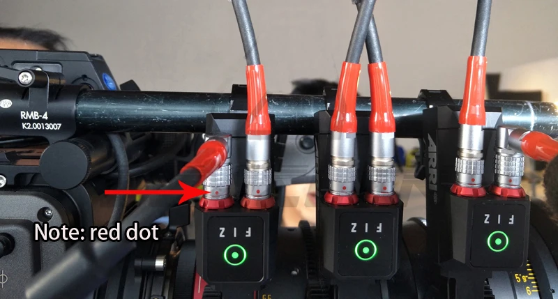 DTAP auf 4-polig für ARRI LBUS FIZ MDR WCU-4 Power Line – Detail 1