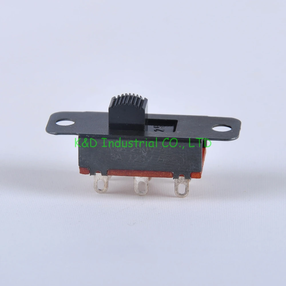 

10pcs Mini Miniature ON-OFF-ON Slide Switches DPDT 6pin Solder Tags socket