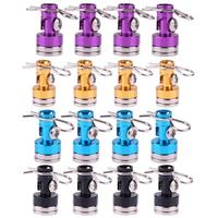 4pcs Magnetic Stealth Invisible Body Post Mount Contact Shell Column + Clips 1/10 RC Drift Car HSP Sakura Redcat 02010