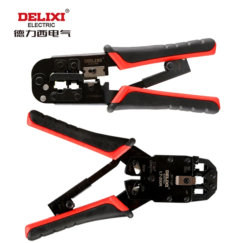 DELIXI Ratchet Terminal Crimping Tools Pliers European Style LY10 DN06 LY2550GF DN02C DN05WF DN16WF LY04WF LY03B LY03C