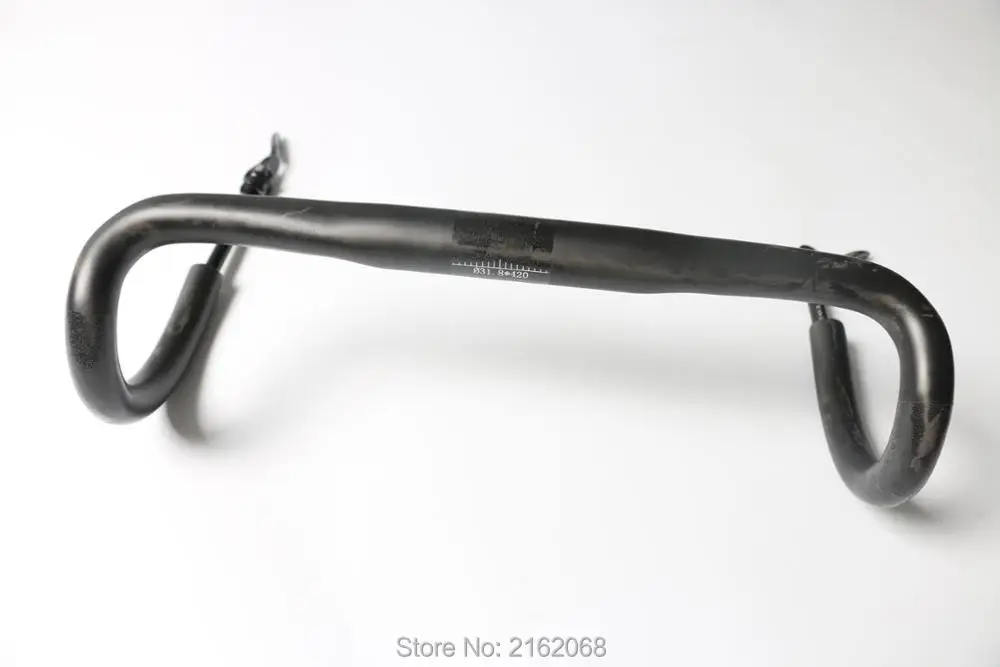 Newest SLX3 Road bike matte UD full carbon fibre handlebar carbon bicycle bent bar square 31.8*400/420/440mm lightest