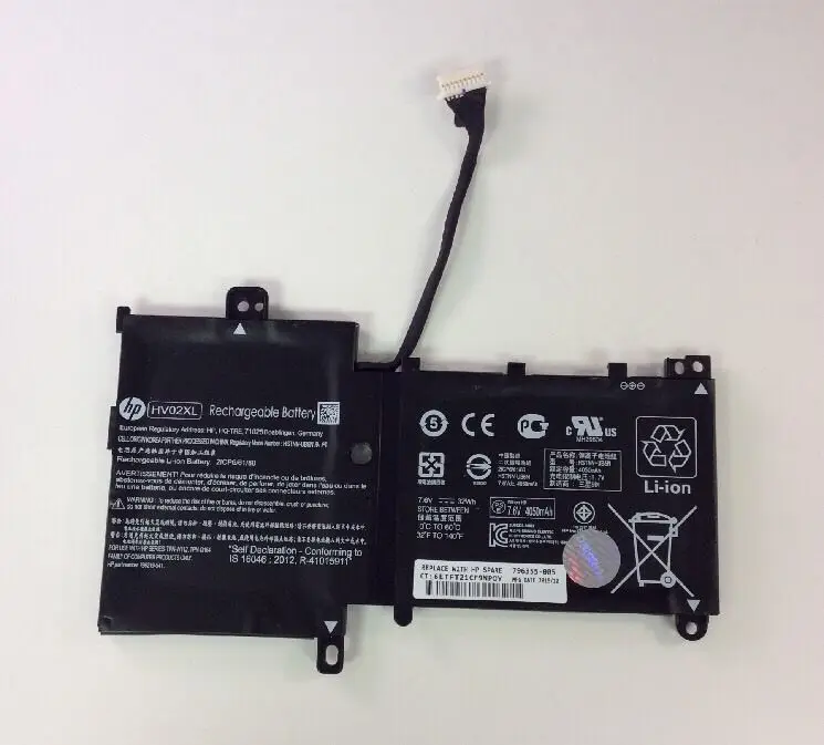 New genuine Battery for HP 11-f000 f100 X360 310 G2 Pavilion X360 11-k000 k100 796219-421 796355-005 HSTNN-LB6P HV02XL TPN-Q164