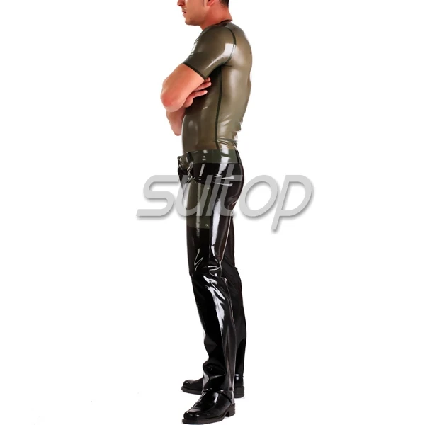 Rubber Latex  Men\'s Combat rubber trousers man