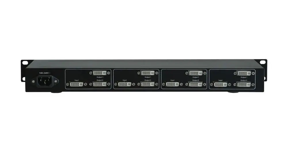 VDWALL DS4-8 DVI Splitter 4 in 8 out which consist of four independent DVI splitters