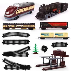 Plastic Train Container Railroad Layout General Train Accessories Tanker Freight Car Coal Carriage Passager Car