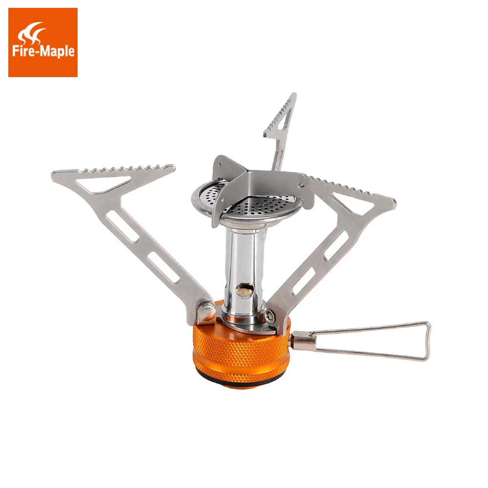 Ogień Maple Outdoor Camping Backpacking kanister kuchenka składany palnik na wodę kawa herbata posiłek gaz do gotowania kuchenka FMS-103
