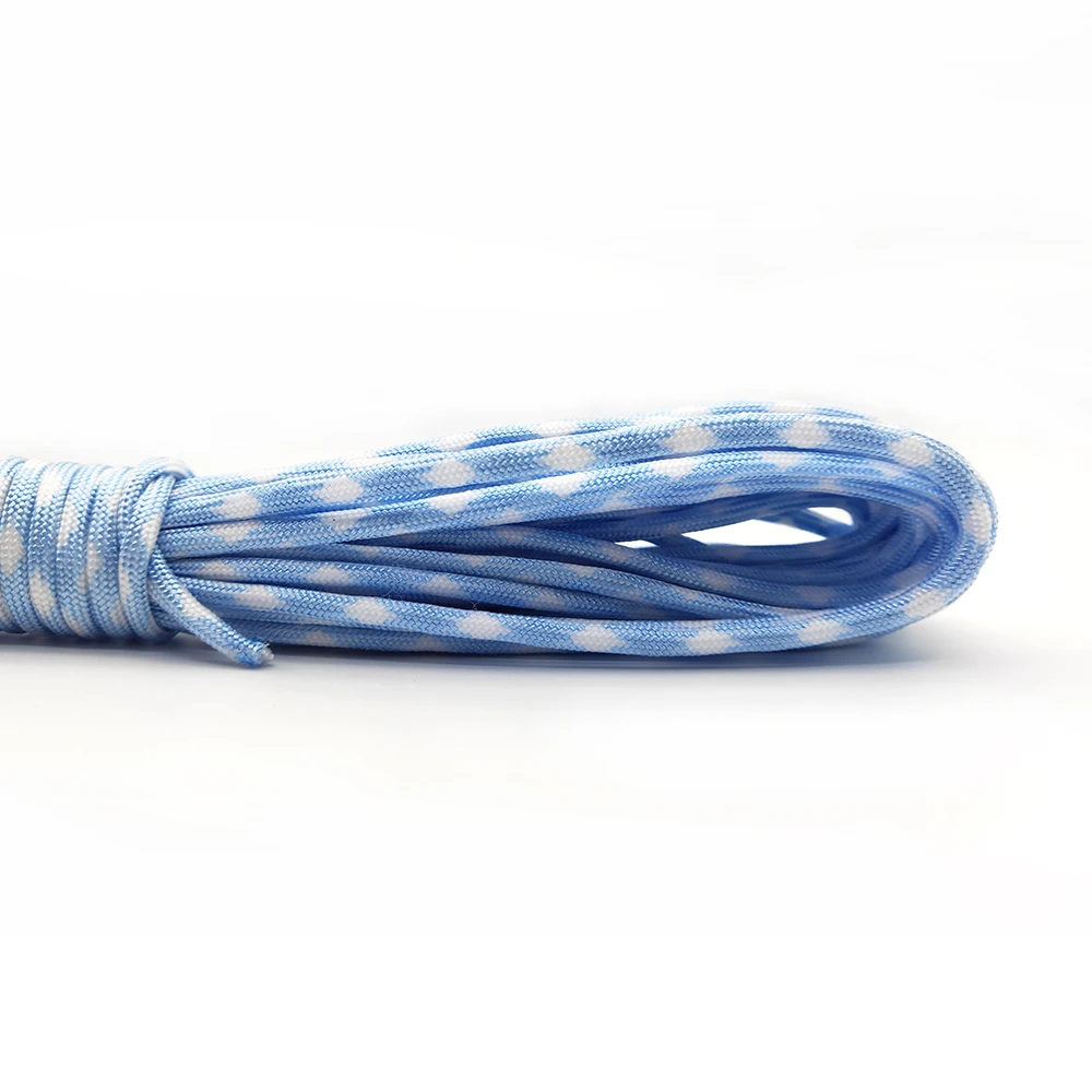 Multifunction Parachute 550 Popular Type III 7 Strand Cord Lanyard Mil Spec Core Camping Survival Tools
