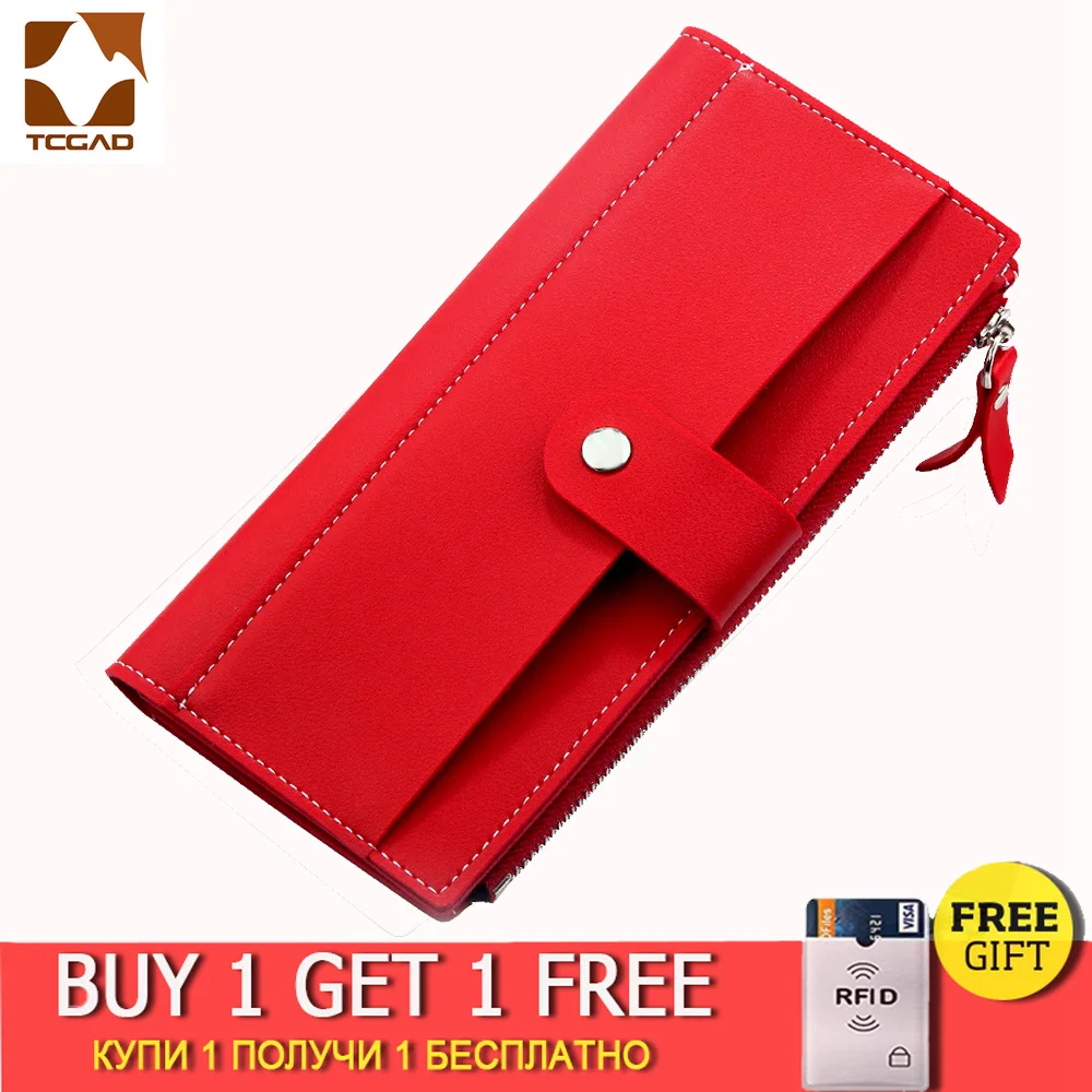 Long PU Wallet for Women, Hasp Clutch, Female Purse, Money Wallet, Female, 2024