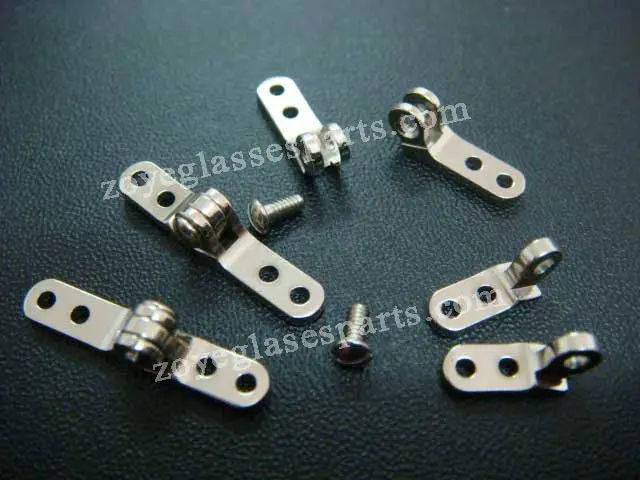 

Universal Eyeglass Hinges Riverting Hinges 3.0mm Round Screw On TH-21 3 Pairs Pack