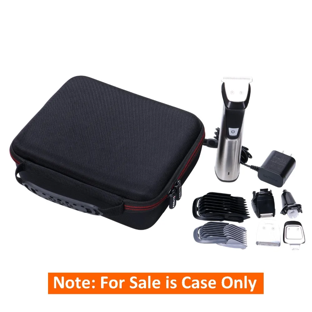 LTGEM-OligHard Case for Philips Norelco Multi Groomer, MGino 50, MG7750, Travel Protective, Carrying Storage Bag