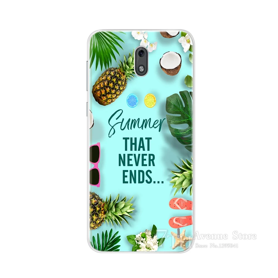 For Nokia2 Nokia 2 Case Cover Soft TPU Case For Nokia 2 TA-1029 TA-1035 Silicone Shell Phone Case Back Cover nokia E1 Coque 5.0\