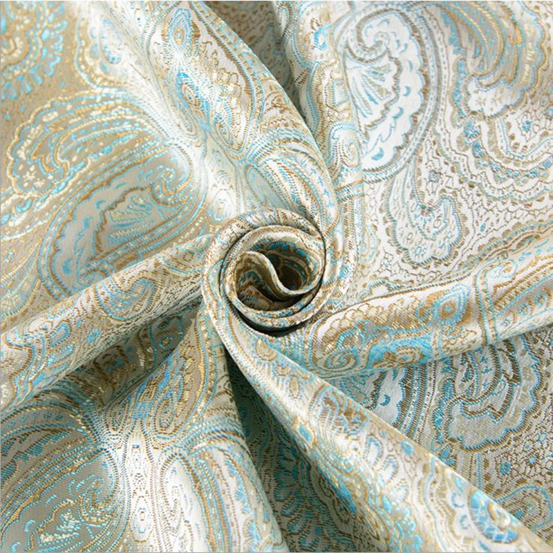 France imported  jacquard tapestry satin 3D jacquard brocade fabric for dress cushion cover curtain patchwork cloth 114cm width