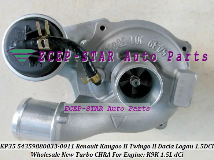 KP35 54359880011 54359880033 8200507852 Turbo Tubrine Turbocharger For Renault Kangoo II Twingo II Dacia Logan 04- K9K 1.5L dCi