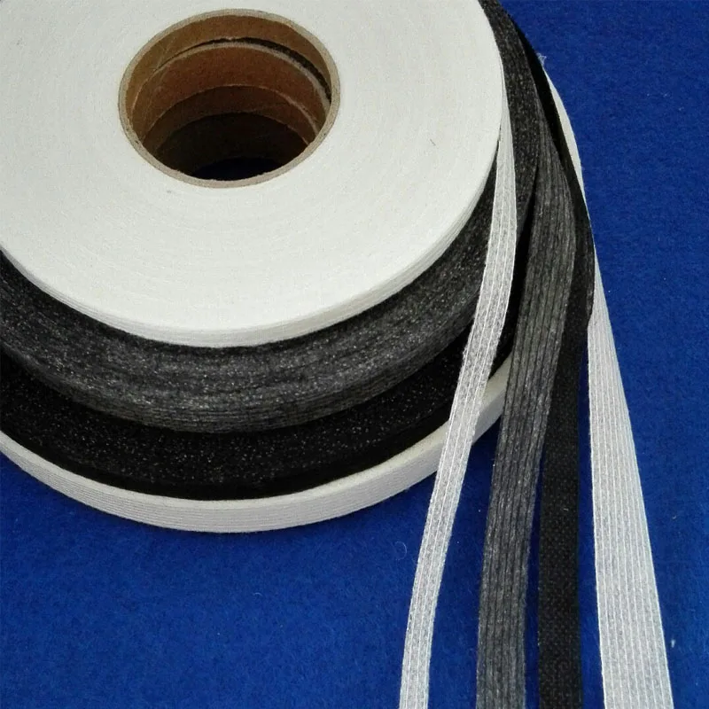 2 Rolls Adhesive Interlining Single-sided Fusible For DIY Cloth Dolls Easy Iron On Sewing Patchwork Fabric Material 100Yard/roll