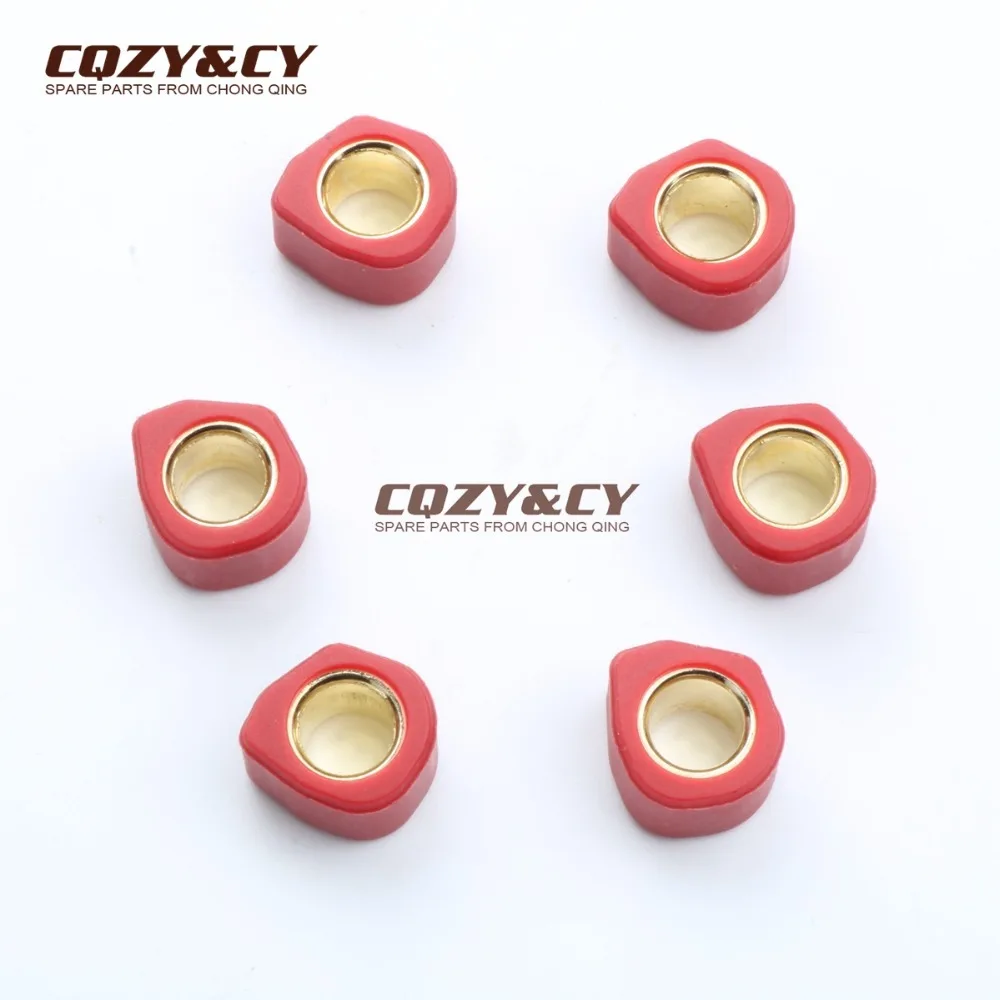 High Performance Variator Weights Round 17x 12mm 8g for SUZUKI Address50 Katana V-Y 50 Sepia S 50 Zillion50